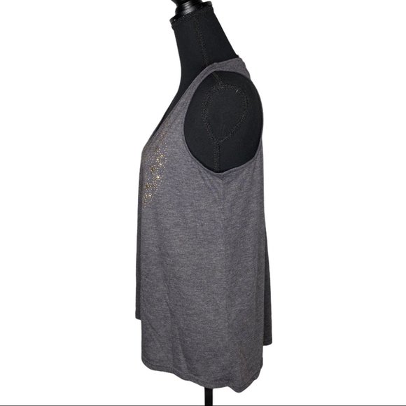 Knox Rose Embellished Tank Top Grey - Picture 9 of 9